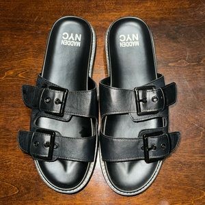 Steve Madden Women's Black Sandals